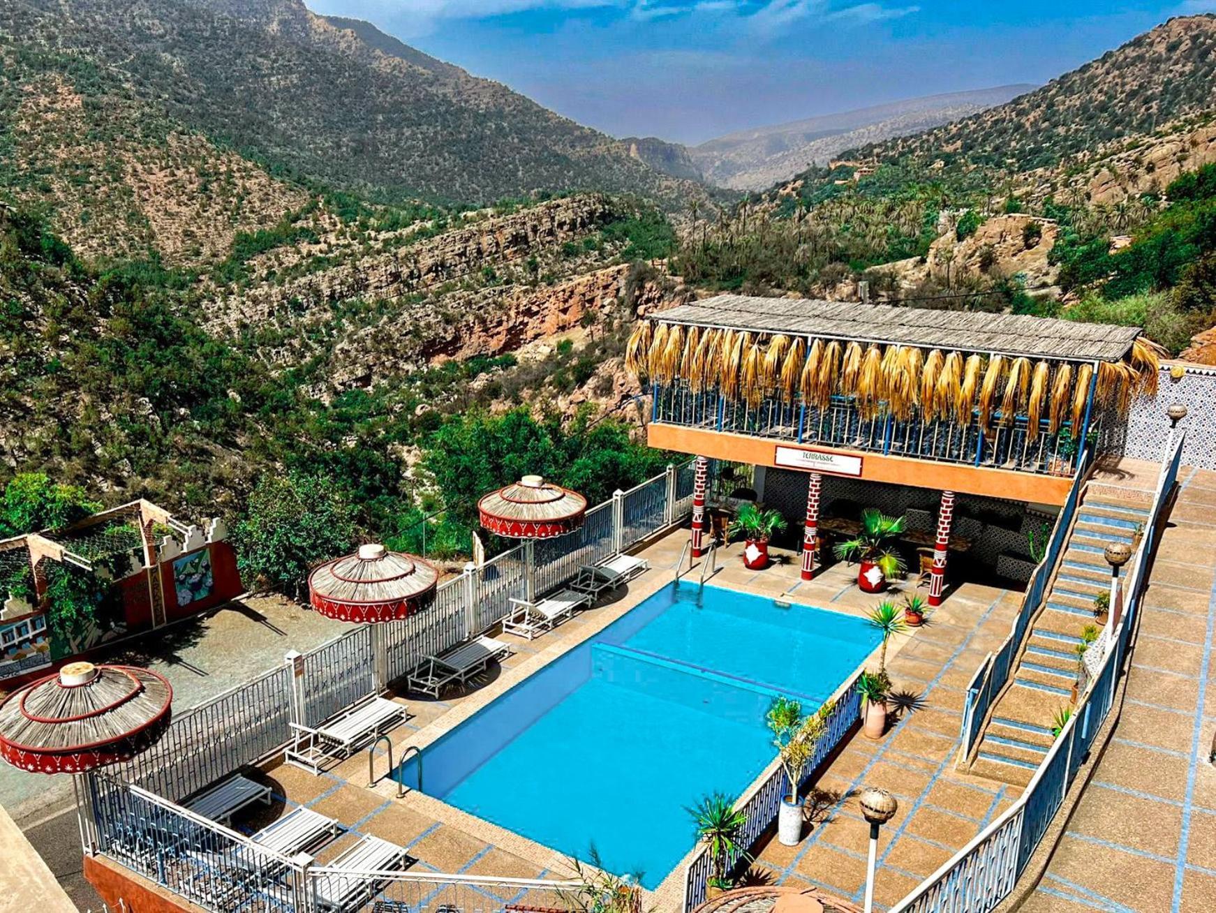 بيت ضيافة Les Montagnes Du Paradis Your Hidden Retreat In Paradise Valley Tagherat Anekrim
